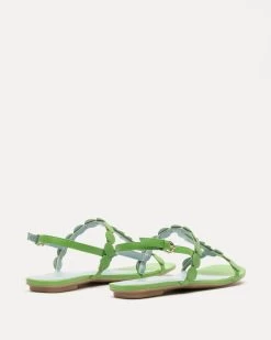 Kiki Mini Dot Flat Green -clothing KIKIFLAT GREEN 03