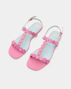 Kiki Mini Dot Flat Pink -clothing KIKIFLAT PINK 02
