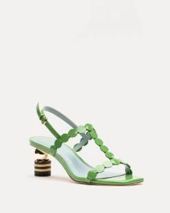 Kiki Mini Dot Heel Green -clothing KIKIHEEL GREEN 02