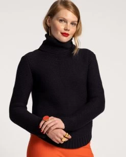 Louis Link Links Sweater Navy -clothing LINKS SWEATER NABY