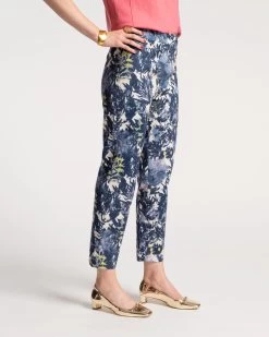 Lucy Pant Thistle Stretch Cotton -clothing LUCY THISTLE 03
