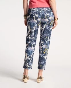 Lucy Pant Thistle Stretch Cotton -clothing LUCY THISTLE 04