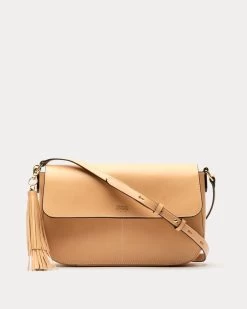 Maddy Crossbody Natural Vachetta Camel