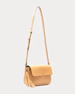 Maddy Crossbody Natural Vachetta Camel -clothing MADDY VACHETTA TAN 02
