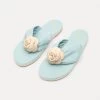 Magnolia Cloud Thong Sandal Light Blue Oyster