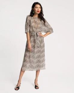 Marguerite Maxi Zeba Black White