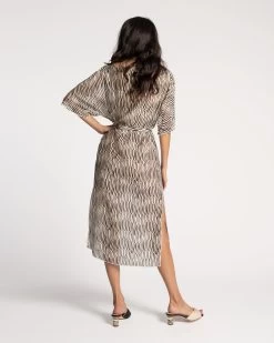 Marguerite Maxi Zeba Black White -clothing MARGARITE zeba 02