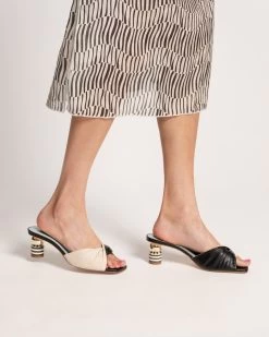 Farah Twist Kickball Heel Nappa Black Oyster 8 Farah Twist Kickball Heel Nappa Black Oyster -clothing MARGARITE zeba 045tif