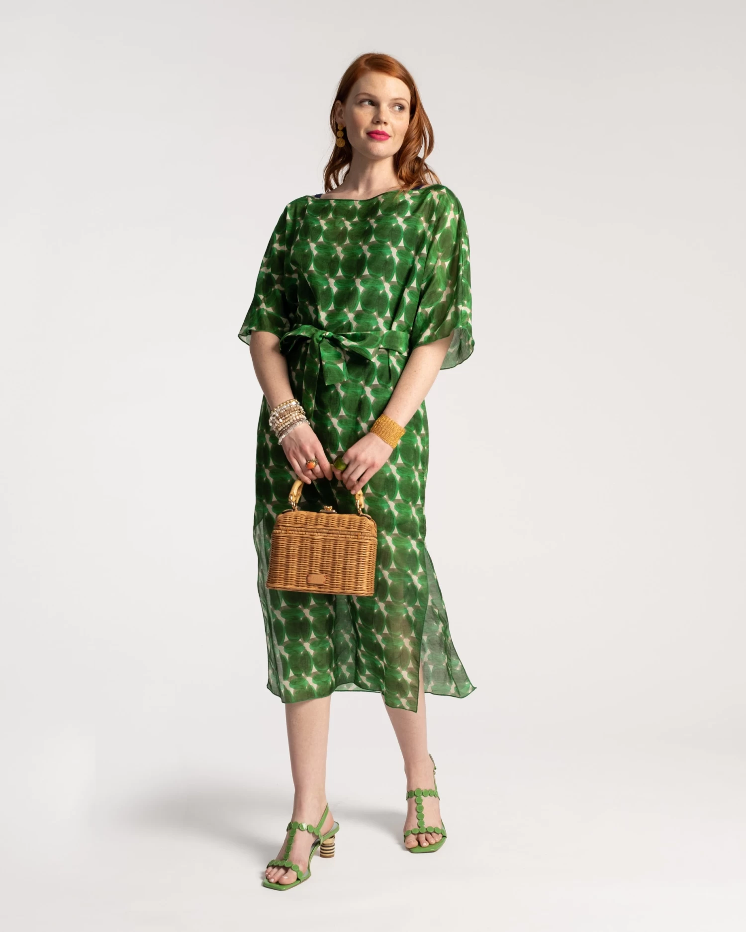 Marguerite Maxi Juniper Green 2 Marguerite Maxi Juniper Green - Image 2