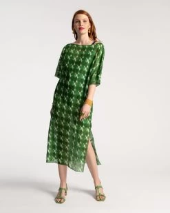 Marguerite Maxi Juniper Green 6 Marguerite Maxi Juniper Green -clothing MARGUERITE JUNIPER 04 scaled
