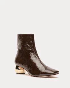 Marnie Soft Patent Crinkle Boot Chocolate -clothing MARNI CHOCOLATE 02 456ab9a0 5c89 4472 bf0f 0a5874582d0e