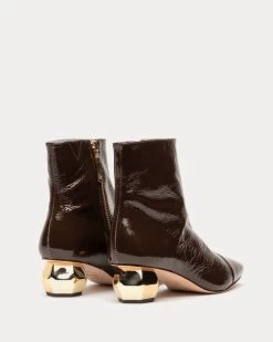Marnie Soft Patent Crinkle Boot Chocolate -clothing MARNI CHOCOLATE 04 ad7ccf3b 8c3f 4e5d 82ce 047cf27c4e3a