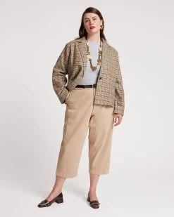 Boyfriend Khaki -clothing MAX BLAZER PLUS 49390707 c255 479f 8f1d 9463b8a83f26