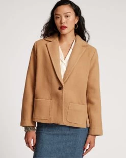 Max Wool Jacket Camel
