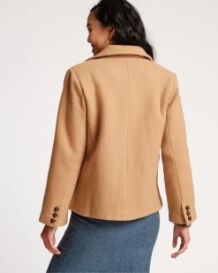 Max Wool Jacket Camel -clothing MAX CAMEL 03