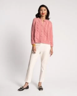 Lucy Pant Japanese Stretch Blend Oyster 8 Lucy Pant Japanese Stretch Blend Oyster -clothing MOLLY PINK 01 2f92edd8 fa55 41dc 98e4 c503fde751d0