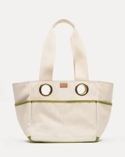 Mr. Green Jeans Tote Natural Green