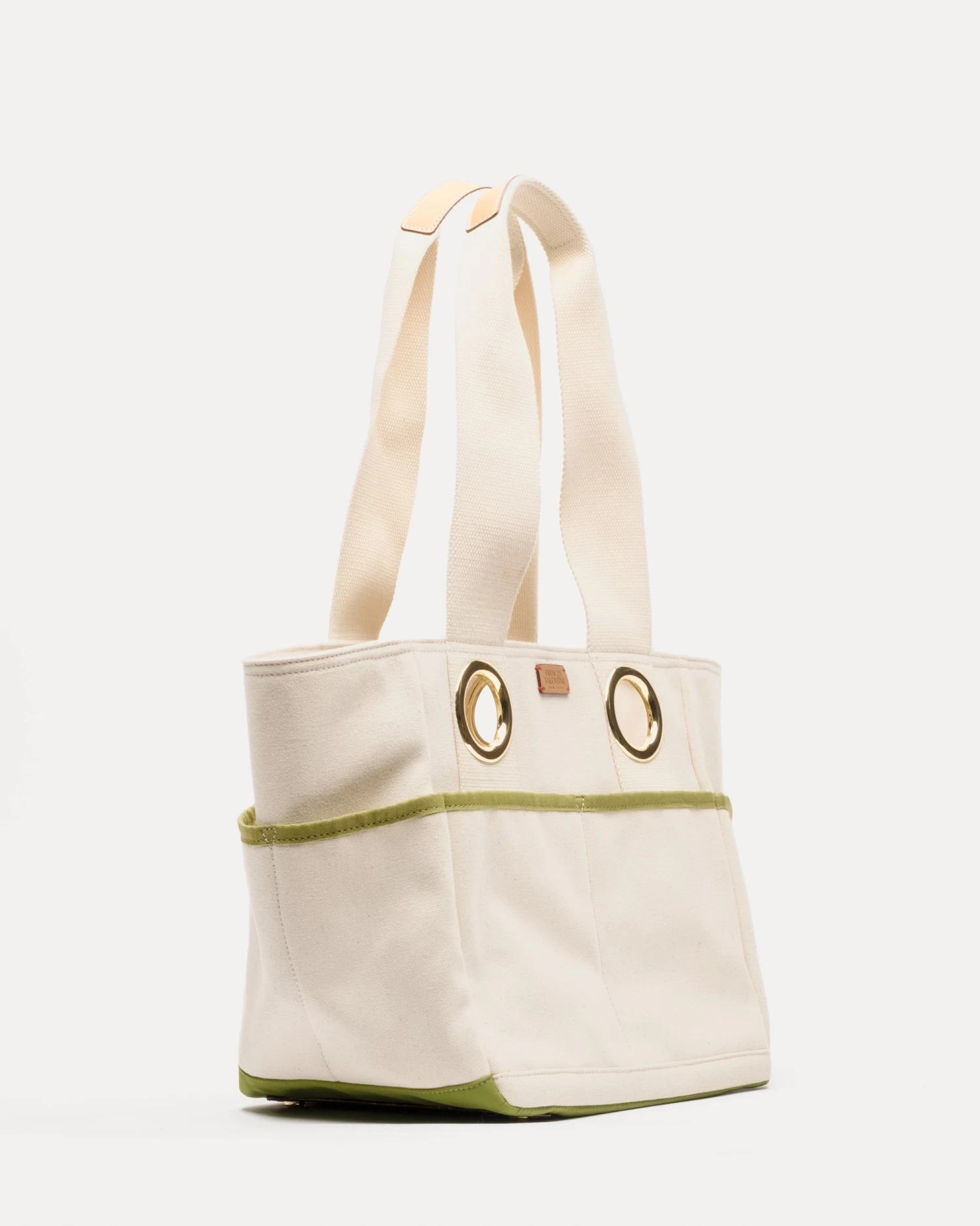 Mr. Green Jeans Tote Natural Green 3 Mr. Green Jeans Tote Natural Green - Image 3