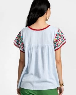 Marina Embroidered Top 5 Marina Embroidered Top -clothing Maria top 03 89f2c19b 552c 4b3f 96bd 8aeac3770aca