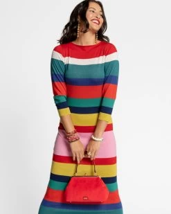Monaco Maxi Dress Wool Multi -clothing Monaco Dress 05 740e29c0 8dab 46b8 93d6 a0bea4247de1