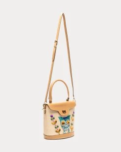 Agatha Embroidered Basket -clothing OWL TOTE 06