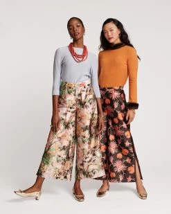 Palazzo Pant Fantasia Print -clothing PALAZZO DUO