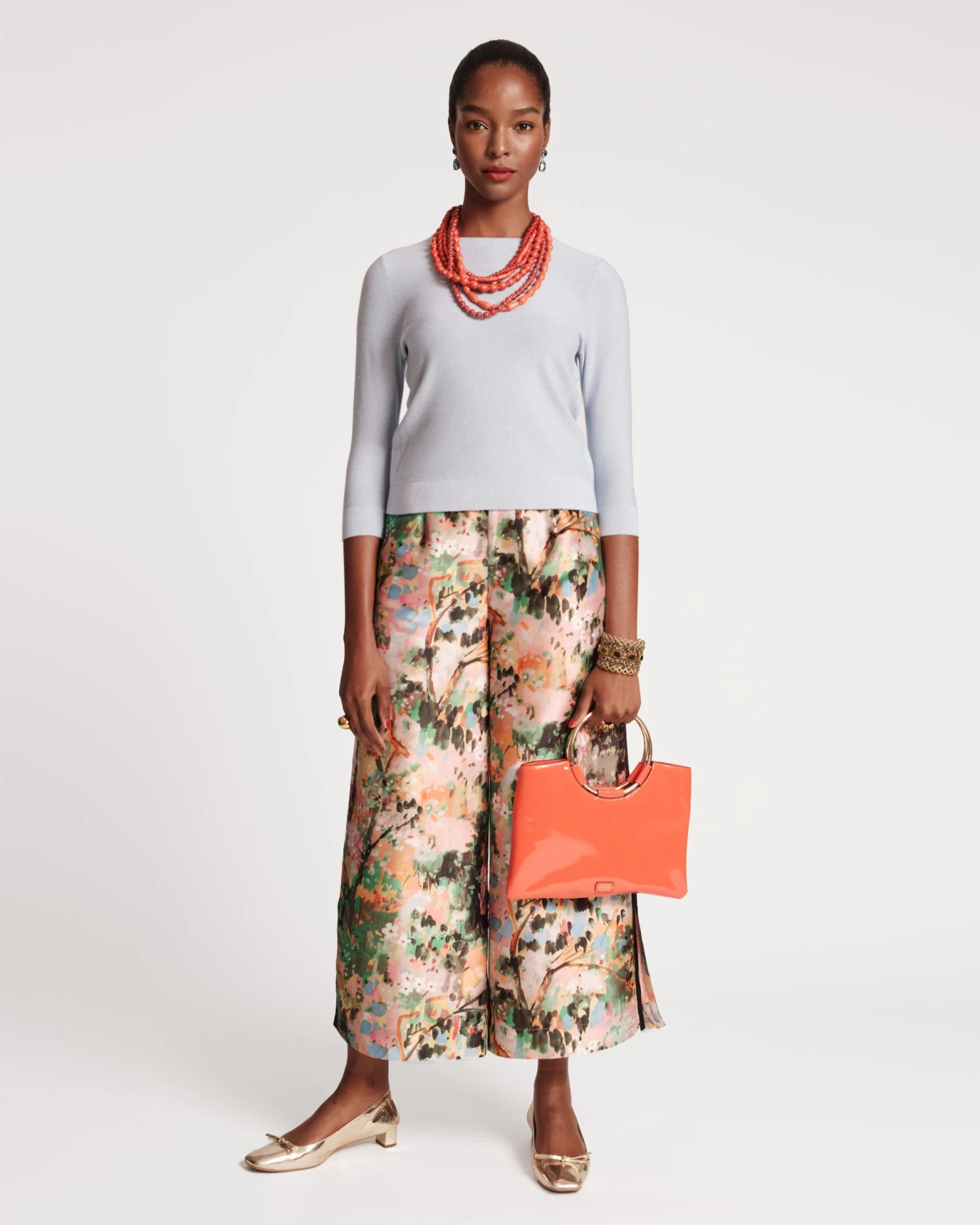 Palazzo Pant Monet Print 2 Palazzo Pant Monet Print - Image 2