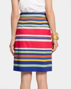 Slim Skirt Trixie Stripe Multi -clothing PENCILSKIRT STRIPE 05 eb0767a1 7689 4a6a 89e0 ef544c7e86ba