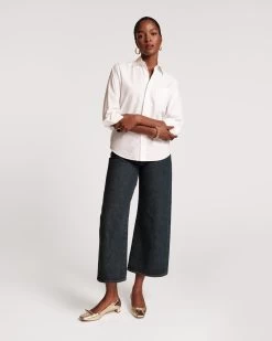 Perfect White Button Down Shirt -clothing PERFECT BUTTONDOWN 02