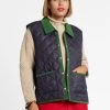 Quilted Vest Navy