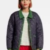Quilted Jacket Navy