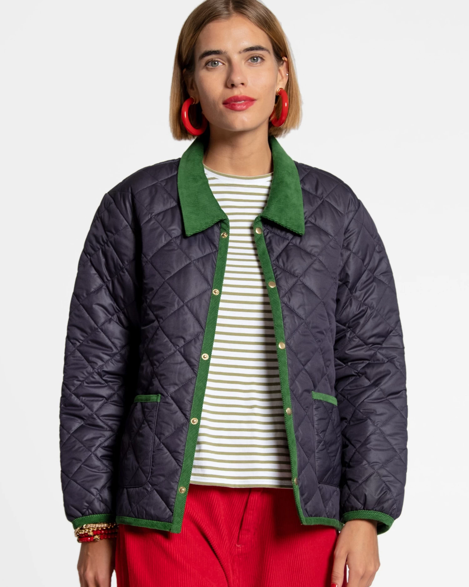 Quilted Jacket Navy 1 Quilted Jacket Navy