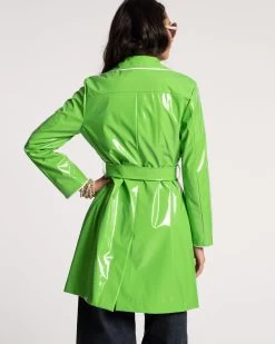 Morton Rain Coat Vegan Leather Green Oyster 5 Morton Rain Coat Vegan Leather Green Oyster -clothing RAINCOAT GREEN 04 scaled