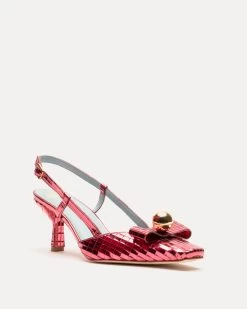 Raquel Pump Disco Leather Rose -clothing RAQUELDL ROSE2