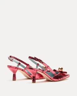 Raquel Pump Disco Leather Rose -clothing RAQUELDL ROSE3