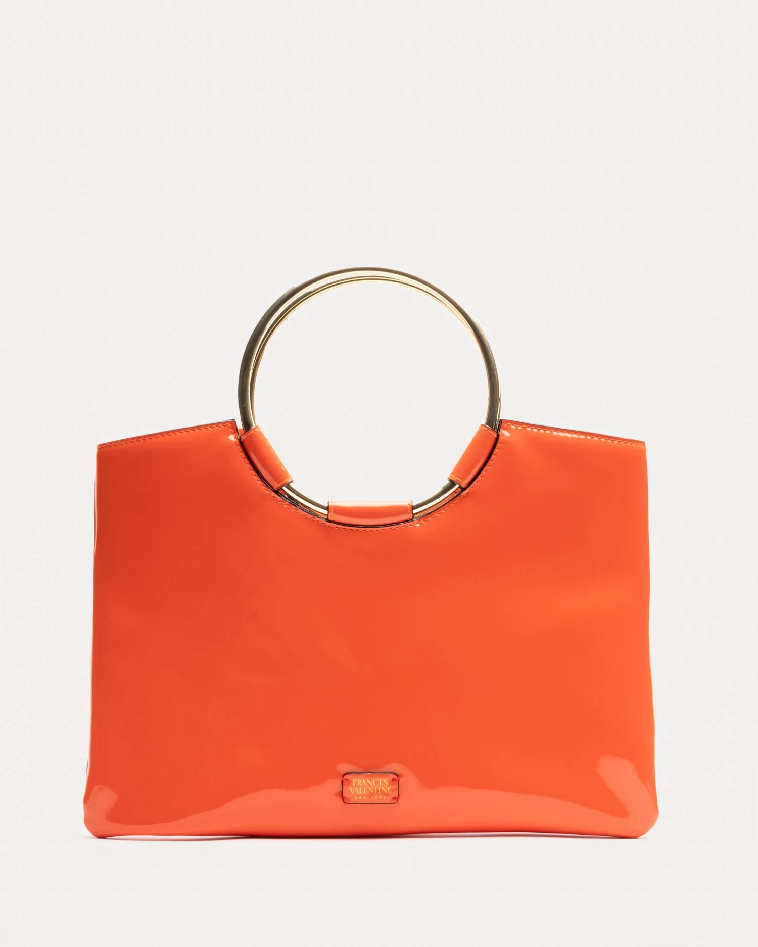Ringo Bag Soft Patent Orange 1 Ringo Bag Soft Patent Orange