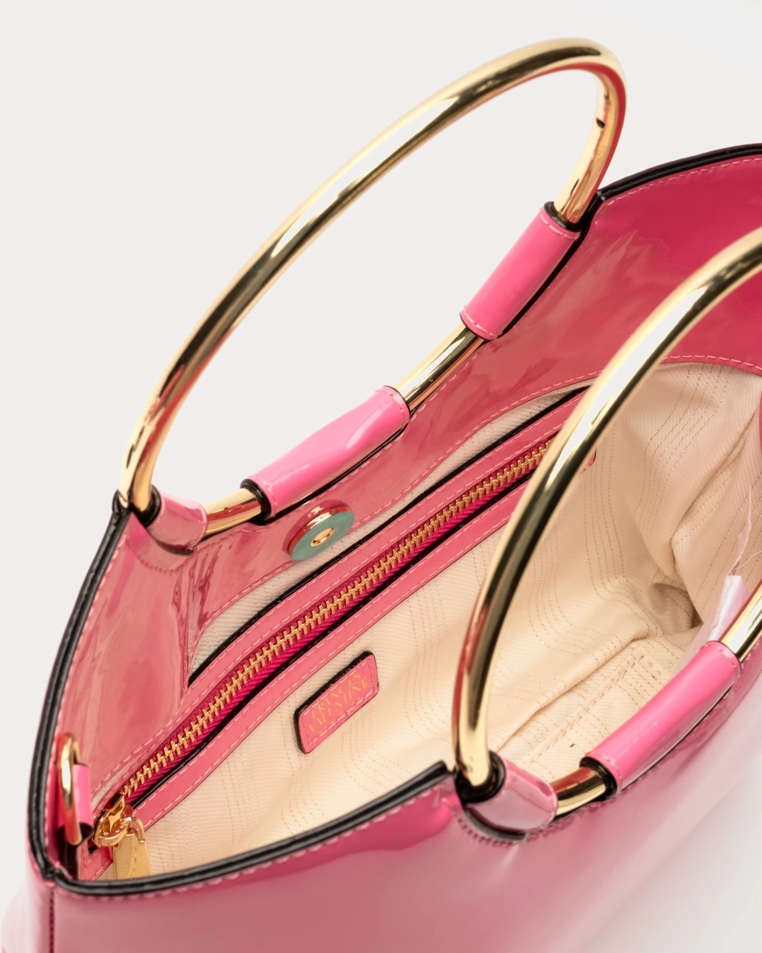 Ringo Bag Soft Patent Pink 4 Ringo Bag Soft Patent Pink - Image 4