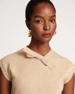 Janis Wool Shell Gold -clothing SHELL BOW SPARKLE 02