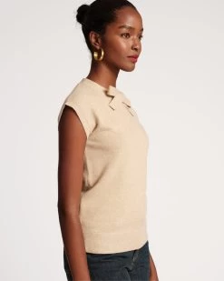 Janis Wool Shell Gold -clothing SHELL BOW SPARKLE 03