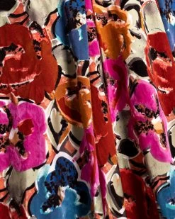 Ball Skirt Cabbage Rose Flocked Velvet -clothing SKIRT FLOCKED 05 da08e4a6 2229 44a3 a9fd be757e45d144