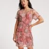 Bubbly Sequin Dress Starburst Print