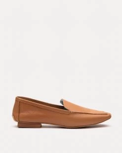Elyce Loafer Camel Leather
