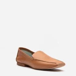 Elyce Loafer Camel Leather -clothing SS19 ELYCE CAMEL 02