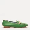 Suzanne Loafer Leather Green Oyster