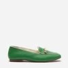 Suzanne Cozy Loafer Nappa Faux Shearling Green
