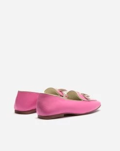 Suzanne Cozy Loafer Nappa Faux Shearling Pink -clothing SUZANNE PINK 04 bf1ace20 c5d6 409f a31c b04bd69e4336