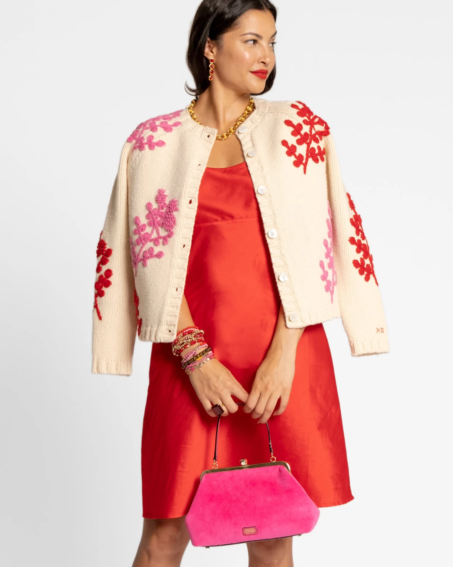 Slip Dress Red 2 Slip Dress Red - Image 2