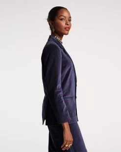 Tuxedo Jacket Velvet Navy -clothing TUXEDO SUIT NAVY 02 scaled