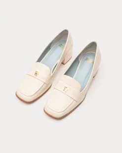 Twiggy Crinkle Soft Patent Loafer Oyster -clothing TWIGGY OYSTER 043