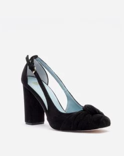 Retro Pump Velvet Black -clothing VELVET RETRO PUMP 02